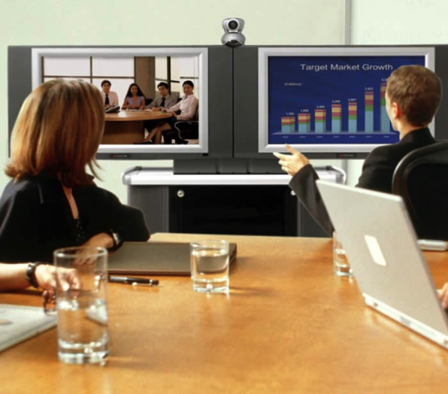 equipo de videoconferencia