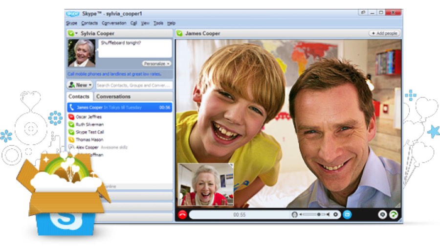 skype
